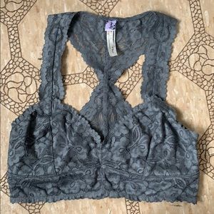 COPY - Free People grey bralette SZ Sm